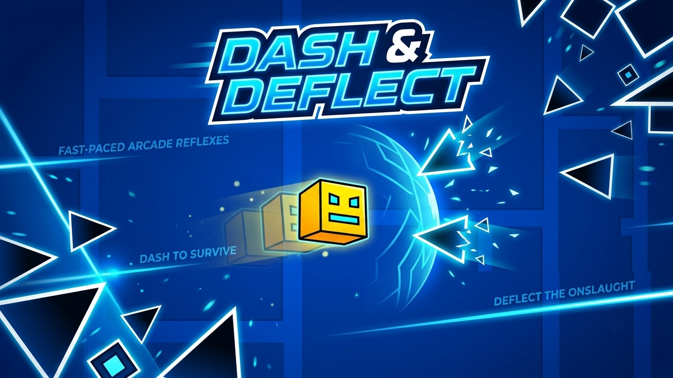 Dash & Deflect game screenshot placeholder